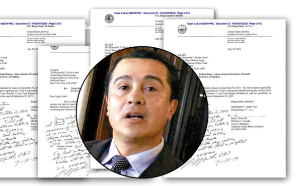 Fiscalía acusa a Tony Hernández de exportar 200,000 kilos de cocaína a EEUU